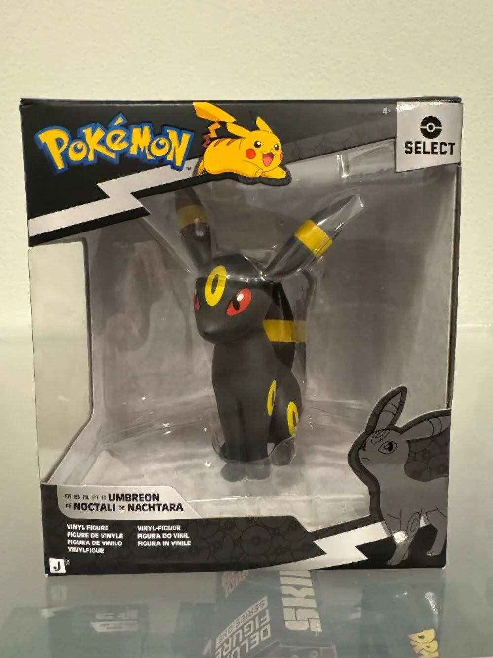 Jazwares Pokémon Select Series 15 Umbreon Vinyl Figure PKW4627 New Sealed